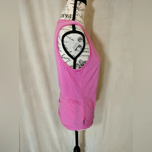 EUC! Icebreaker Women's Vibrant Pink Tank Top. Size S - Picture 2 of 5
